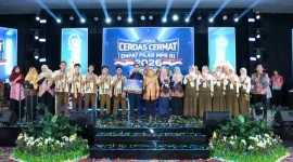 SMA Al Kautsar meraih juara pertama LCC Empat Pilar MPR RI Tahun 2026 Tingkat Provinsi Lampung dengan perolehan 105 poin dalam babak final di Hotel Radisson Kedaton, Lampung, Sabtu (18/4/2026).